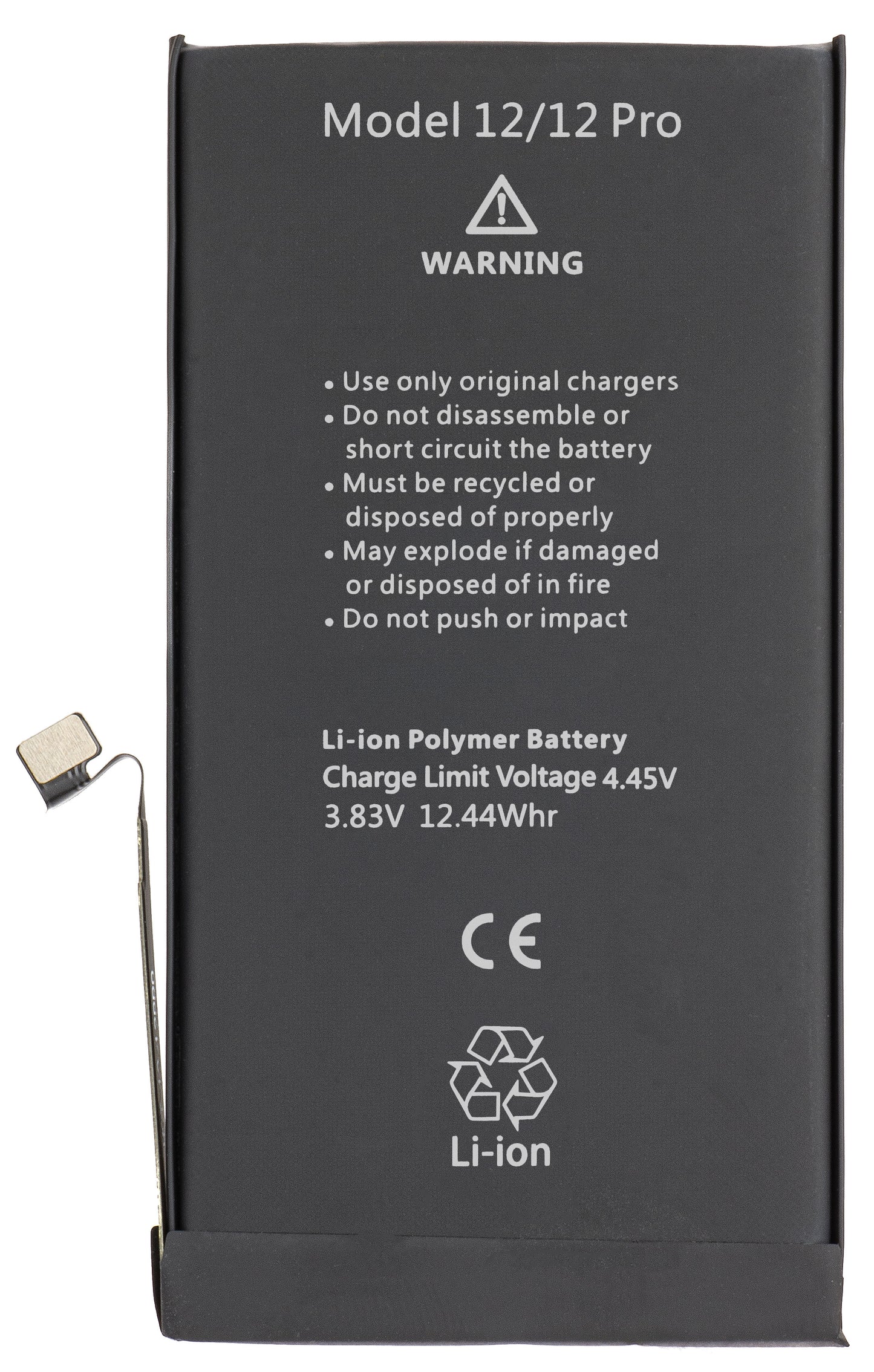 Apple iPhone 12 / 12 Pro Battery, High Capacity