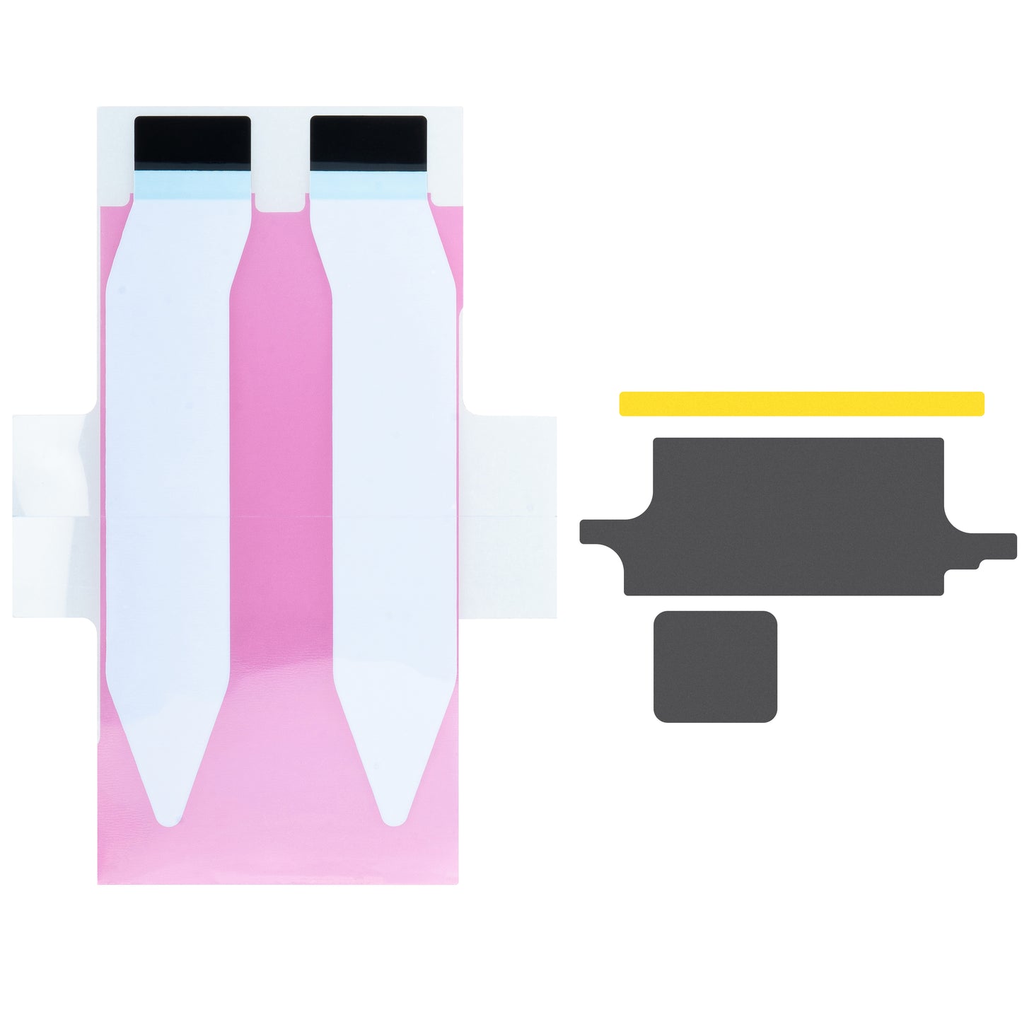 Apple iPhone 15 akkumulátor, Flex BMS szalaggal integrálva (nem igényel kontaktusforrasztást)