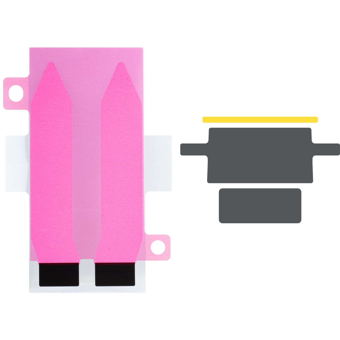 Apple iPhone 15 Plus akkumulátor, Flex BMS szalaggal integrálva (nem igényel kontaktforrasztást)