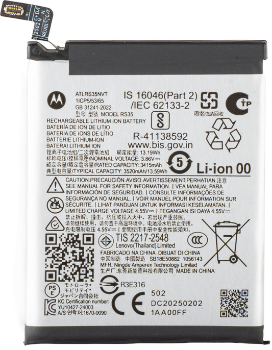 Motorola Razr 60 Ultra akkumulátor, RS35, Service Pack SB18E50882