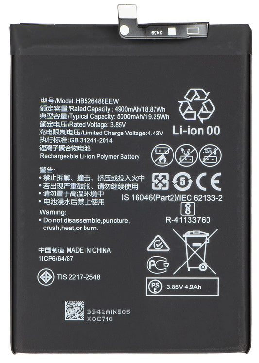 Akkumulátor a Huawei P smart 2021-hez, HB526488EEW