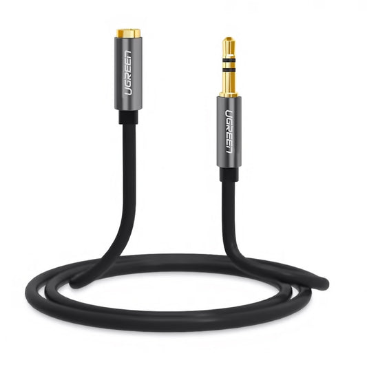 Audio adapter 3,5 mm - 3,5 mm UGREEN AV118, 1m, Fekete