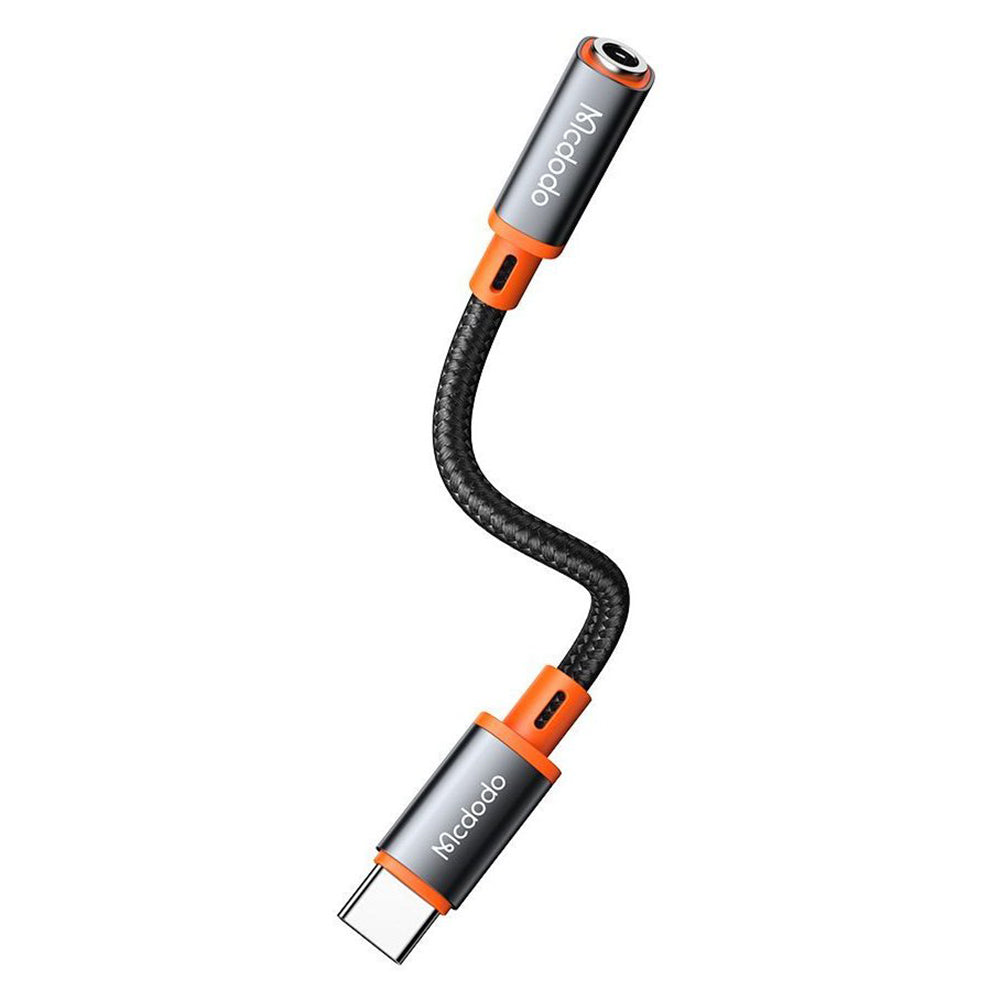 USB-C - 3.5mm McDodo CA-7561 Audio Adapter, Fekete