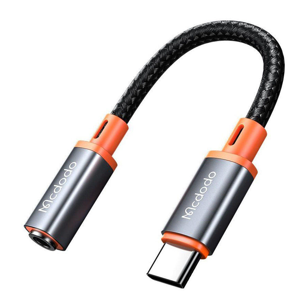 USB-C - 3.5mm McDodo CA-7561 Audio Adapter, Fekete
