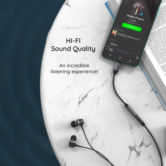 USB-C - 3.5mm Techsuit AC8 MusicDox audio adapter, Szürke