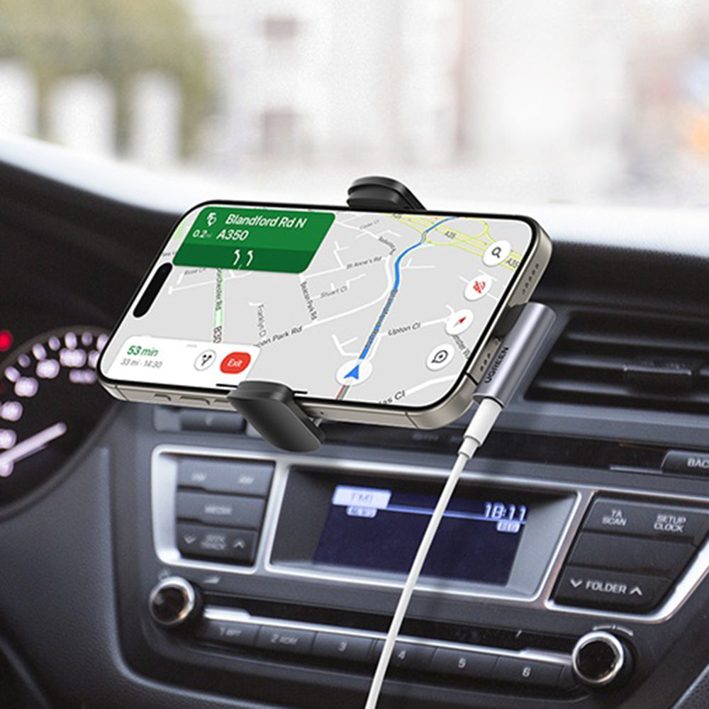 Audio Adapter USB-C - 3.5mm UGREEN CM460 (20194) Szögelt, Szürke