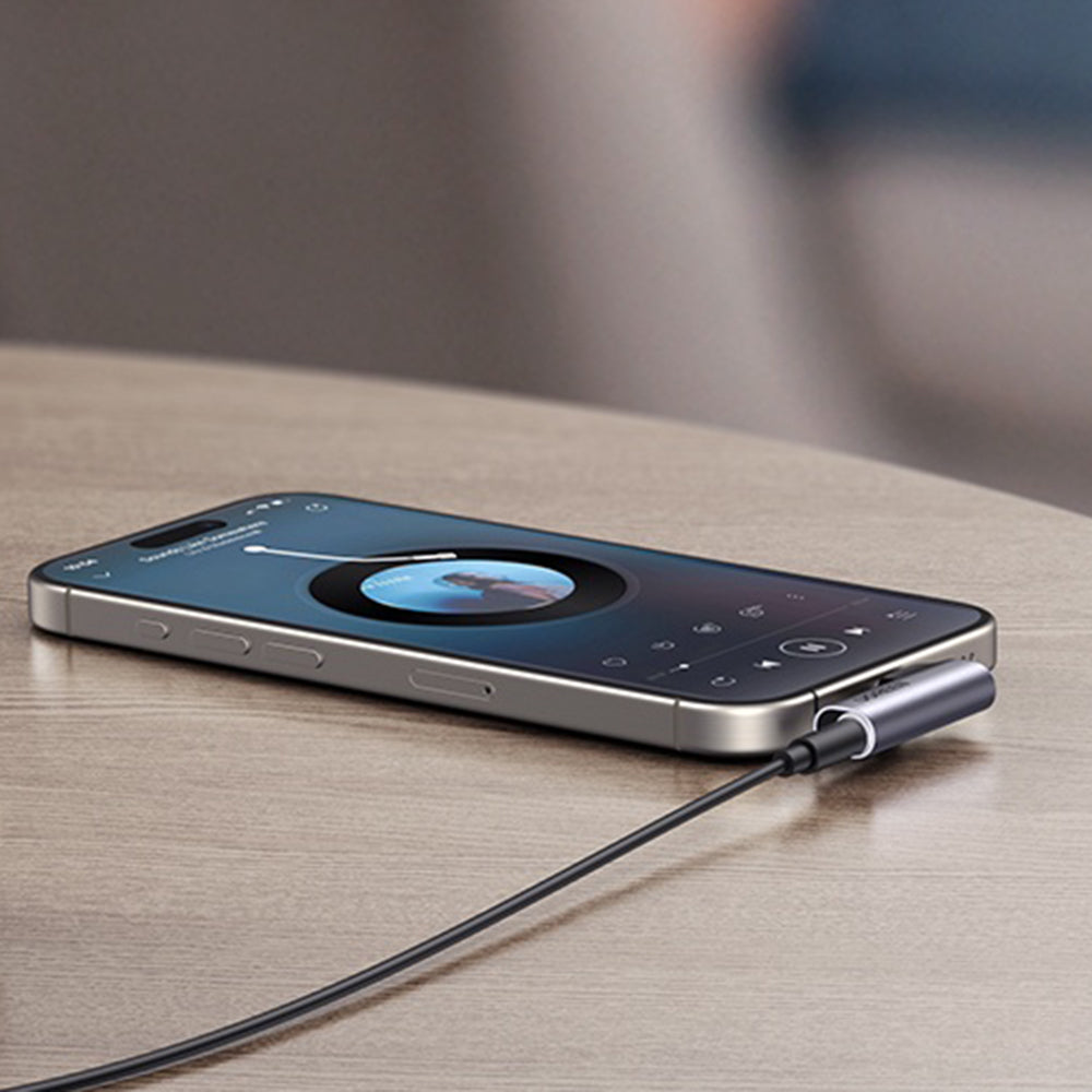 Audio Adapter USB-C - 3.5mm UGREEN CM460 (20194) Szögelt, Szürke