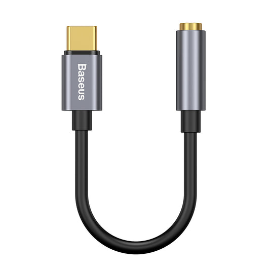 Audio Adapter 3.5mm - USB-C Baseus L54, Grey CATL54-0G