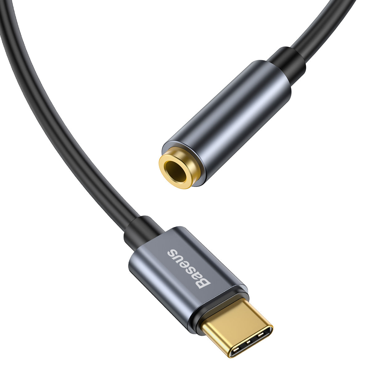 USB-C - 3.5mm Baseus L54 Audio Adapter, Szürke CATL54-0G