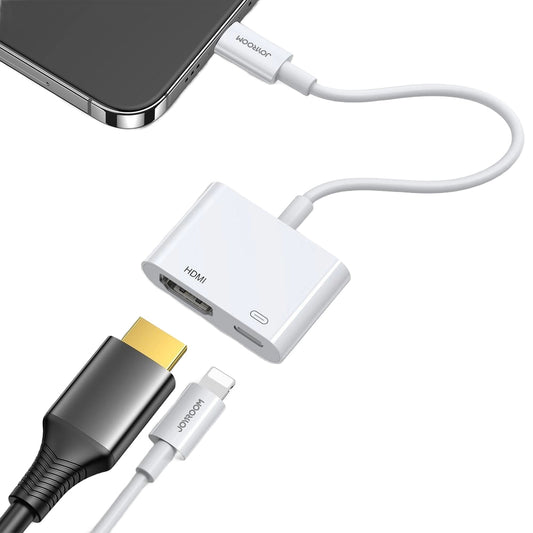 Audio és Videó Átalakító Lightning - HDMI / Lightning Joyroom S-H141, Fehér