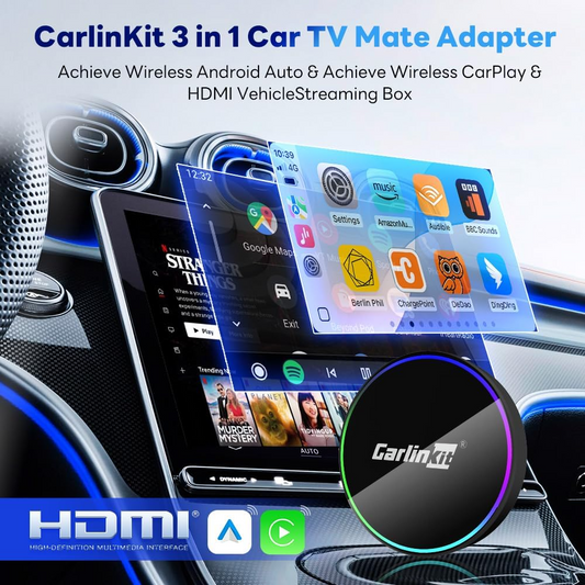 Carplay / Android Auto vezeték nélküli Carlinkit HD2CP Pro adapter Apple iPhone / Android sorozathoz