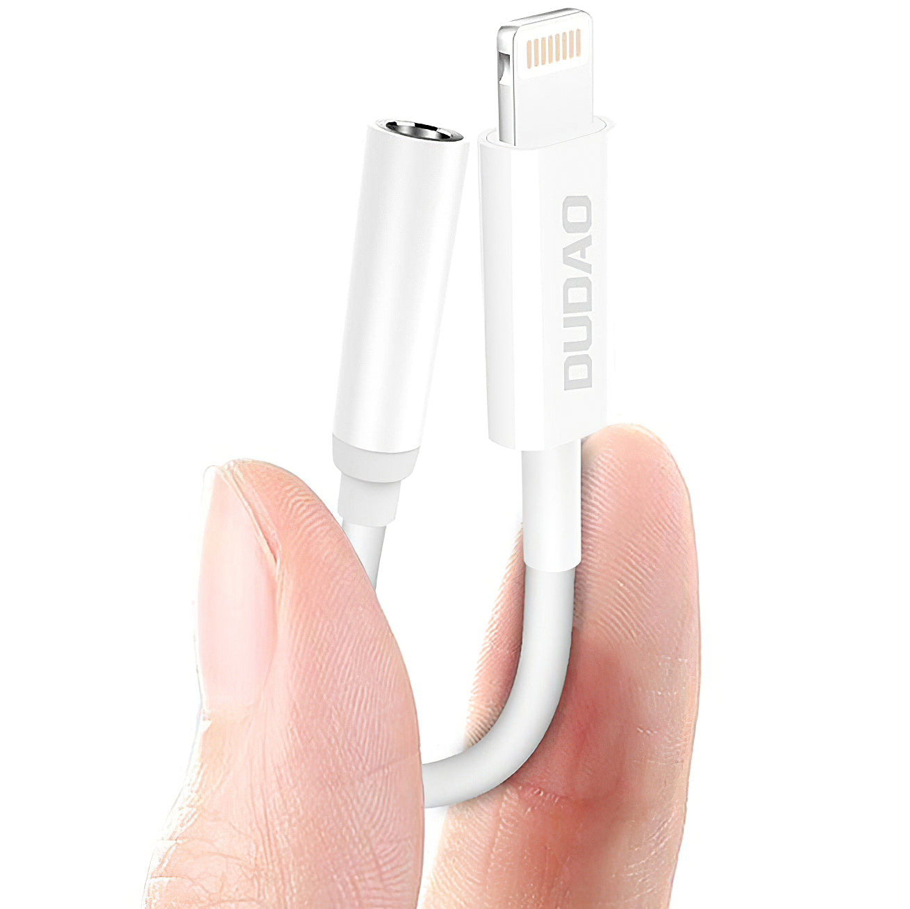 Audio Adapter Lightning - 3.5mm Dudao L16i, Fehér