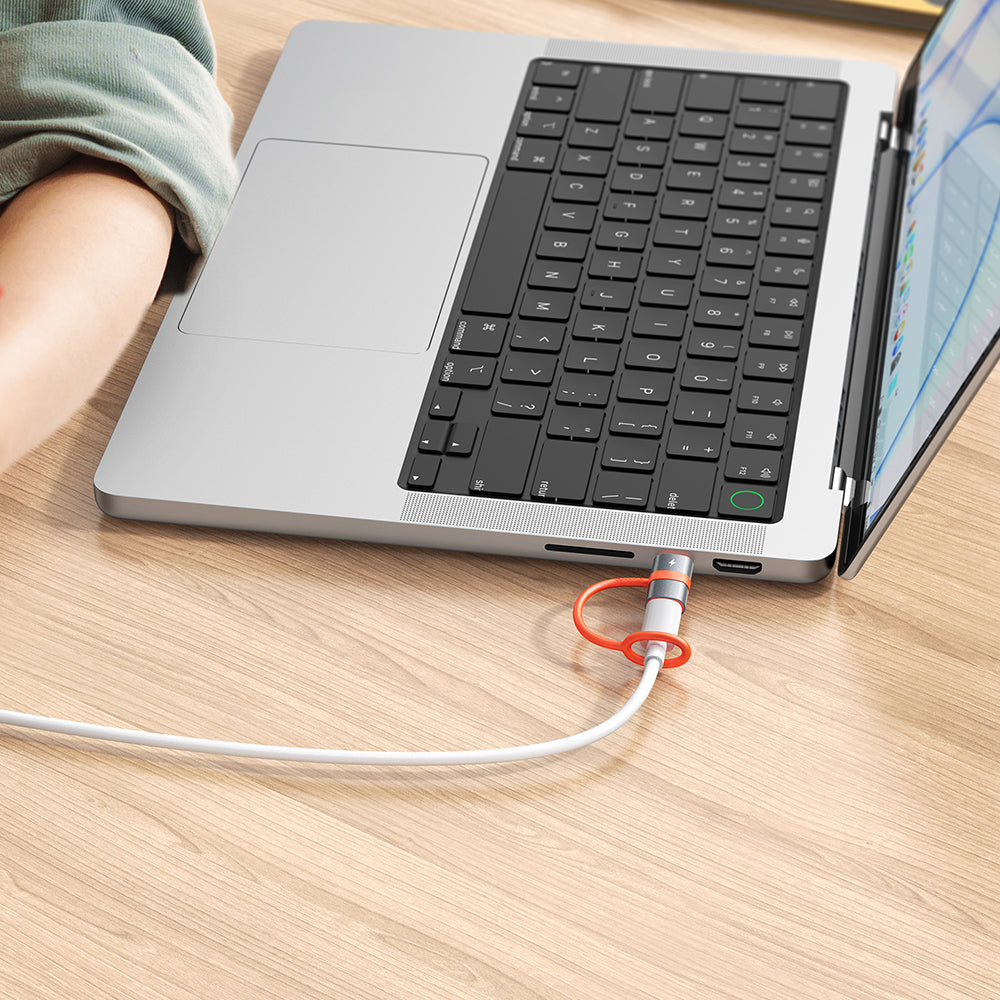 Adat és Töltés Átalakító Lightning - USB-C McDodo OT-5530, Szürke