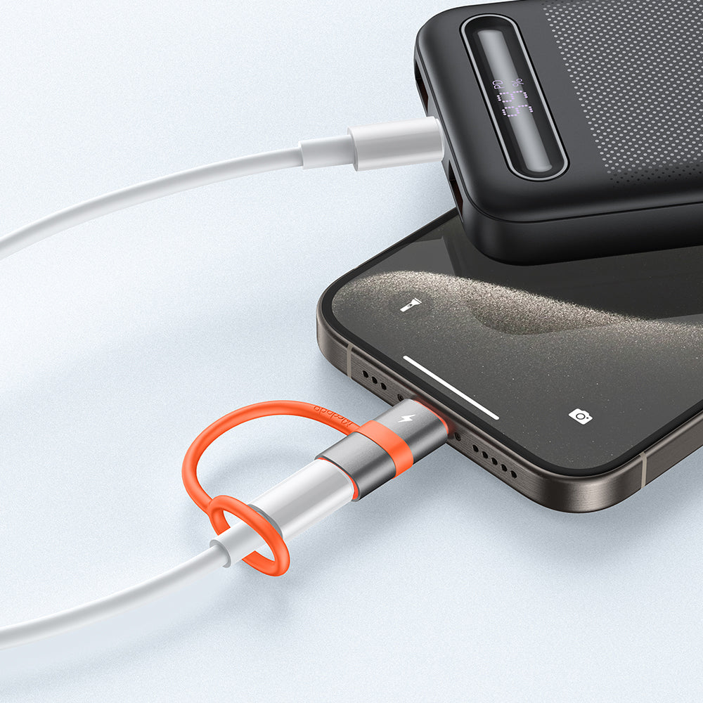 Adat és Töltés Átalakító Lightning - USB-C McDodo OT-5530, Szürke