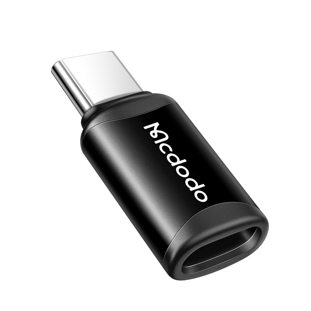 Adat és Töltés Átalakító Lightning - USB-C McDodo OT-7700, Fekete