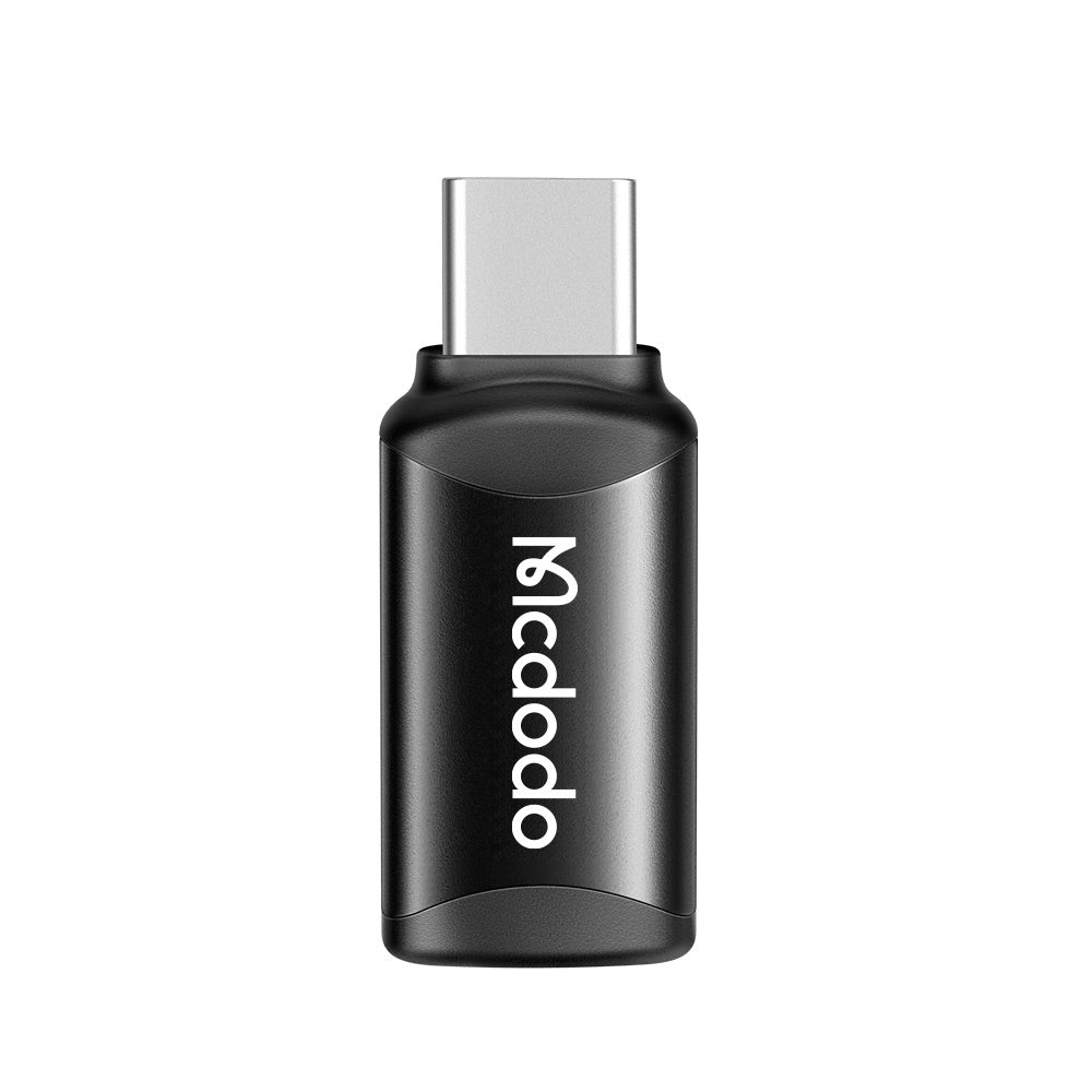 Adat és Töltés Átalakító Lightning - USB-C McDodo OT-7700, Fekete