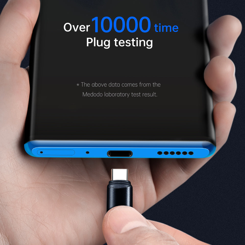 Adat és Töltés Átalakító Lightning - USB-C McDodo OT-7700, Fekete