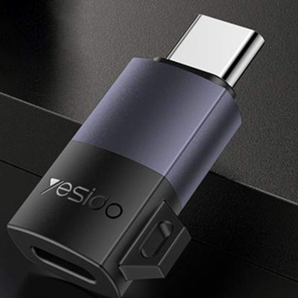 Adat és Töltés Átalakító Lightning - USB-C Yesido GS28, Szürke