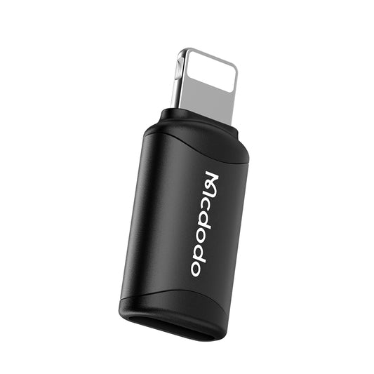 USB-C - Lightning McDodo OT-7680 adat- és töltőadapter, Fekete