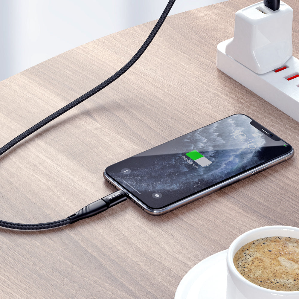 USB-C - Lightning McDodo OT-7680 adat- és töltőadapter, Fekete
