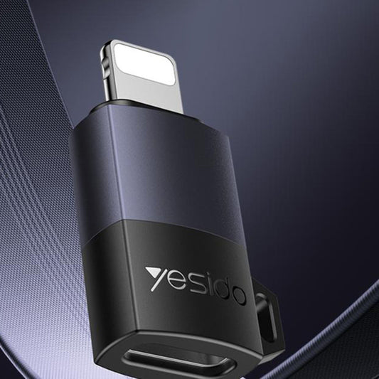 USB-C - Lightning Yesido GS27 adat- és töltőadapter, szürke