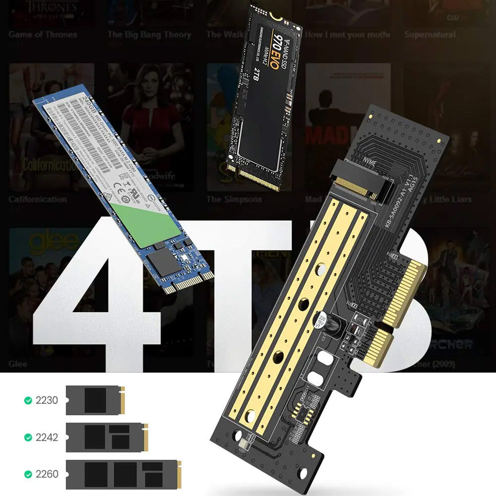 SSD Interfész Adapter UGREEN CM302 (70503), NVMe M.2 - PCIe 3.0 X4