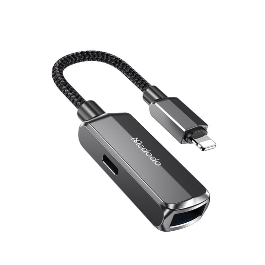 OTG Lightning - USB-A McDodo CA-2690 adapter, Szürke