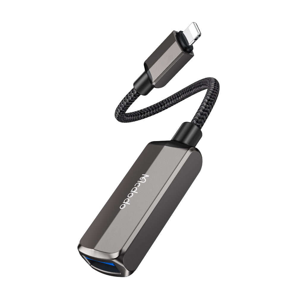 OTG Lightning - USB-A McDodo CA-2690 adapter, Szürke