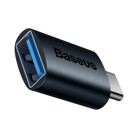 Baseus Ingenuity USB-C USB-A USB-C OTG adapter, kék ZJJJJQ000003