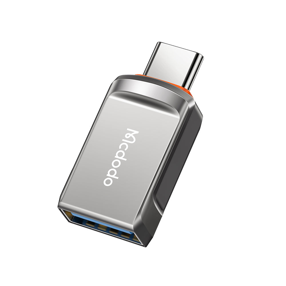 OTG USB-C - USB-A McDodo OT-8730 adapter, Szürke