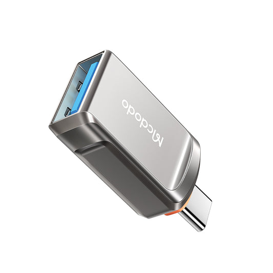 OTG USB-C - USB-A McDodo OT-8730 adapter, Szürke