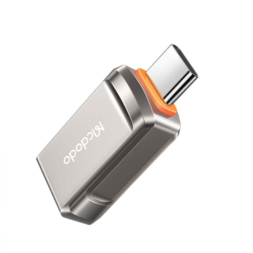 OTG USB-C - USB-A McDodo OT-8730 adapter, Szürke
