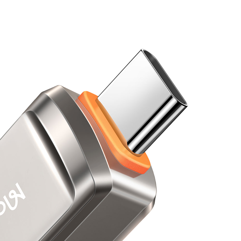 OTG USB-C - USB-A McDodo OT-8730 adapter, Szürke