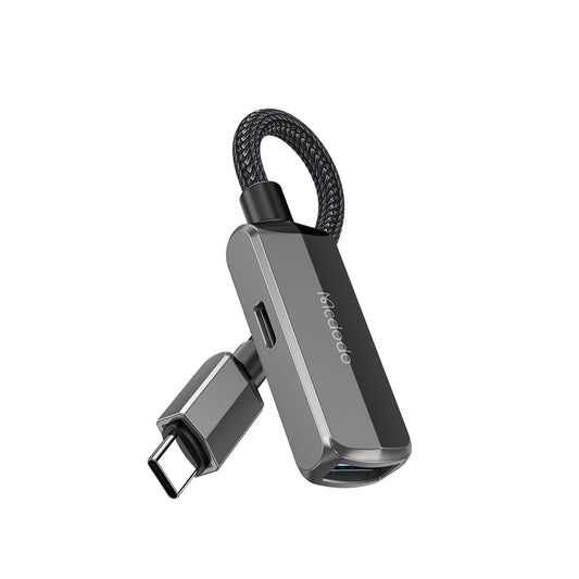 OTG adapter USB-C - USB-A / USB-C McDodo CA-2830, Szürke