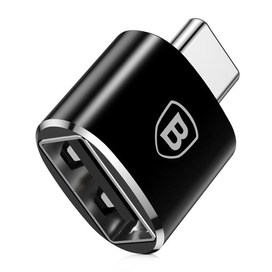 USB-C USB-A Baseus OTG adapter, fekete CATOTG-01
