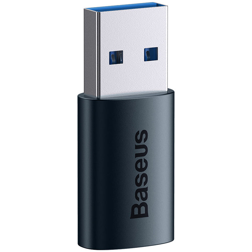 Baseus Ingenuity USB-C - USB-A adat- és töltőadapter, kék ZJJJJQ000103