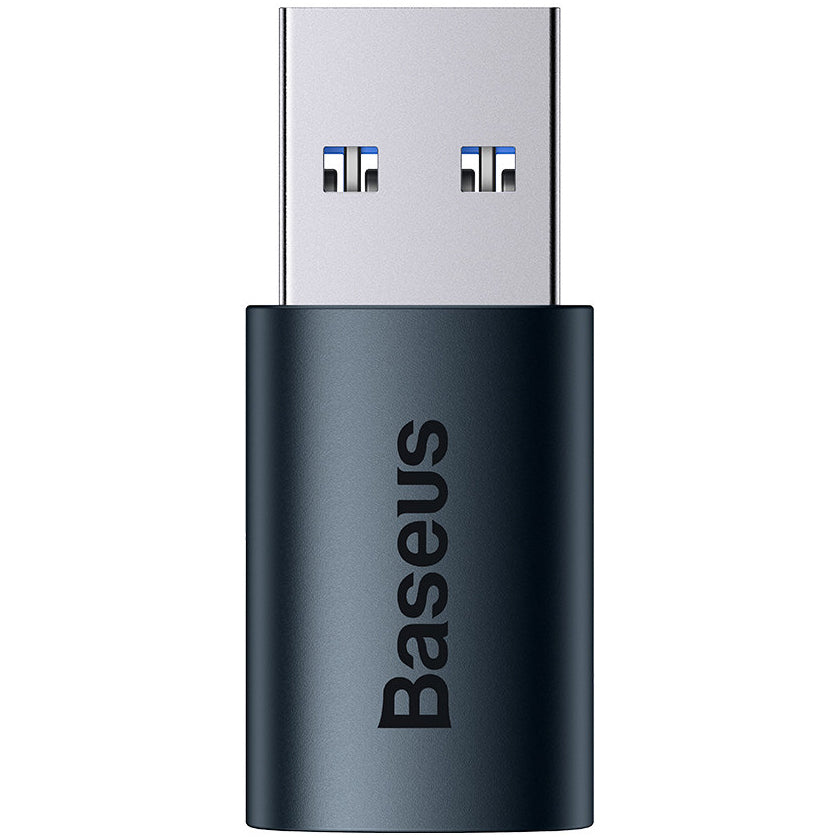 Baseus Ingenuity USB-C - USB-A adat- és töltőadapter, kék ZJJJJQ000103
