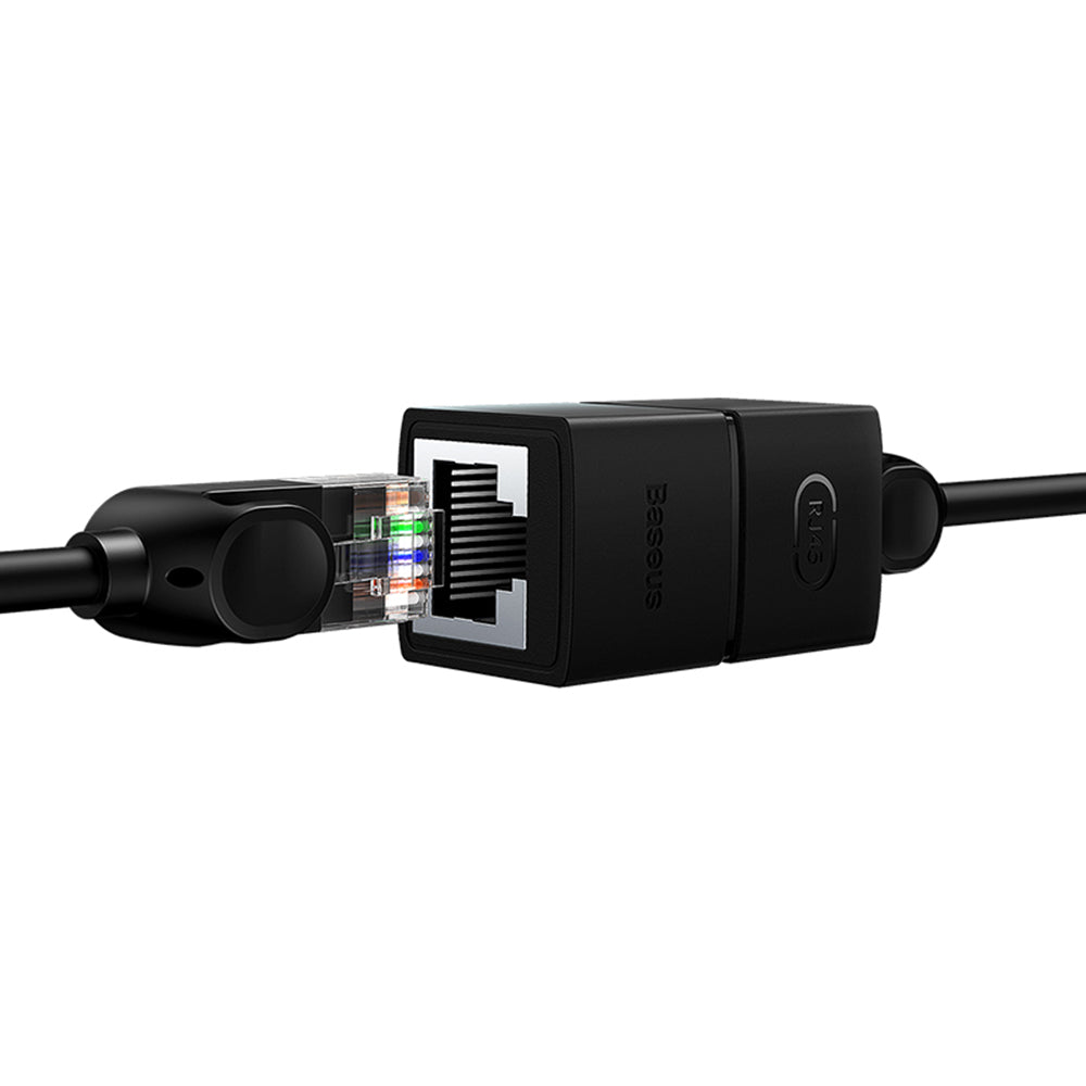 Baseus Hálózati Adapter, RJ45 - RJ45, Fekete B00131100111-01