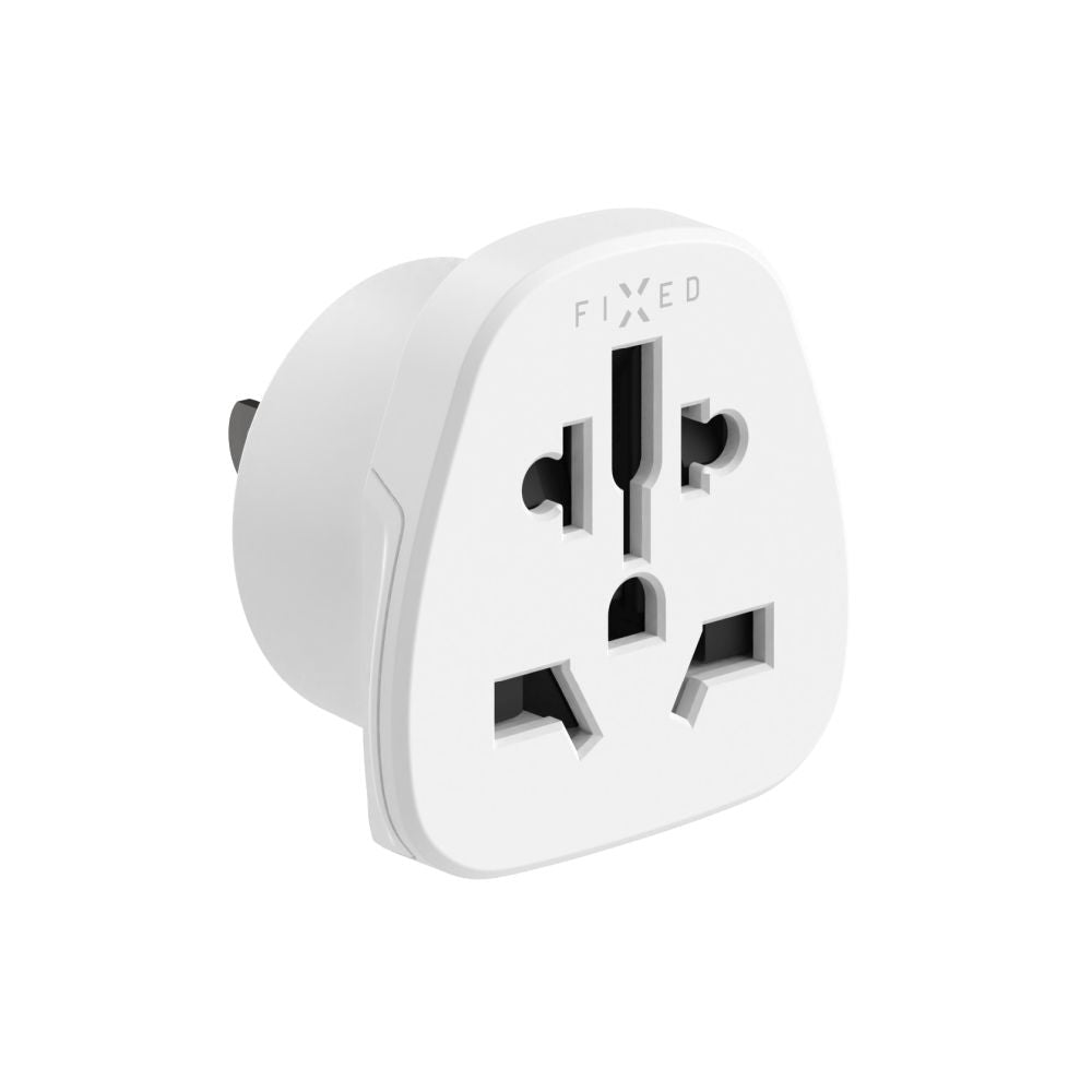Fixed EU / UK / USA - US hálózati adapter, fehér