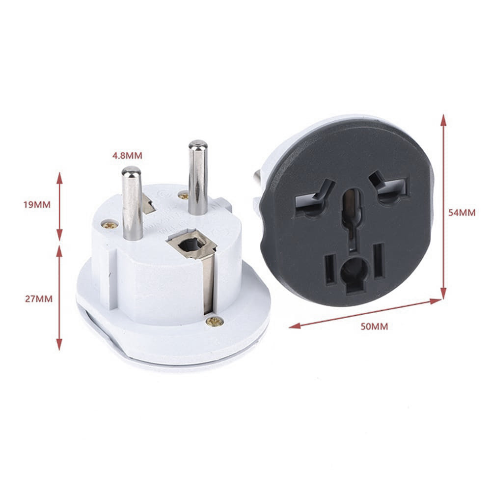Techsuit C529 UK / US / AU - EU hálózati adapter, fehér