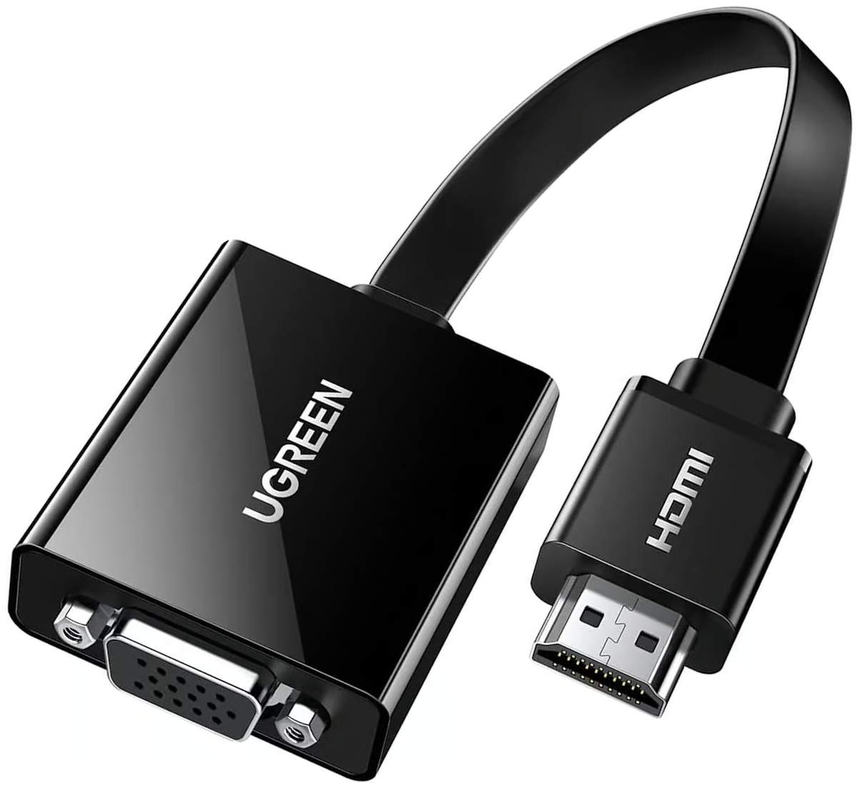 UGREEN CM611 (90813) videó átalakító, HDMI - VGA, 1080P, fekete