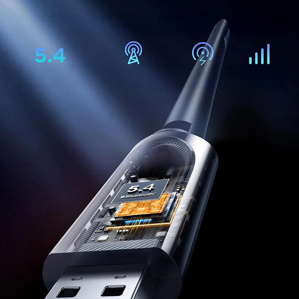 UGREEN AX900 (75109) vezeték nélküli adapter, Dual Band, Wi-Fi 6, 600Mbps, Fekete