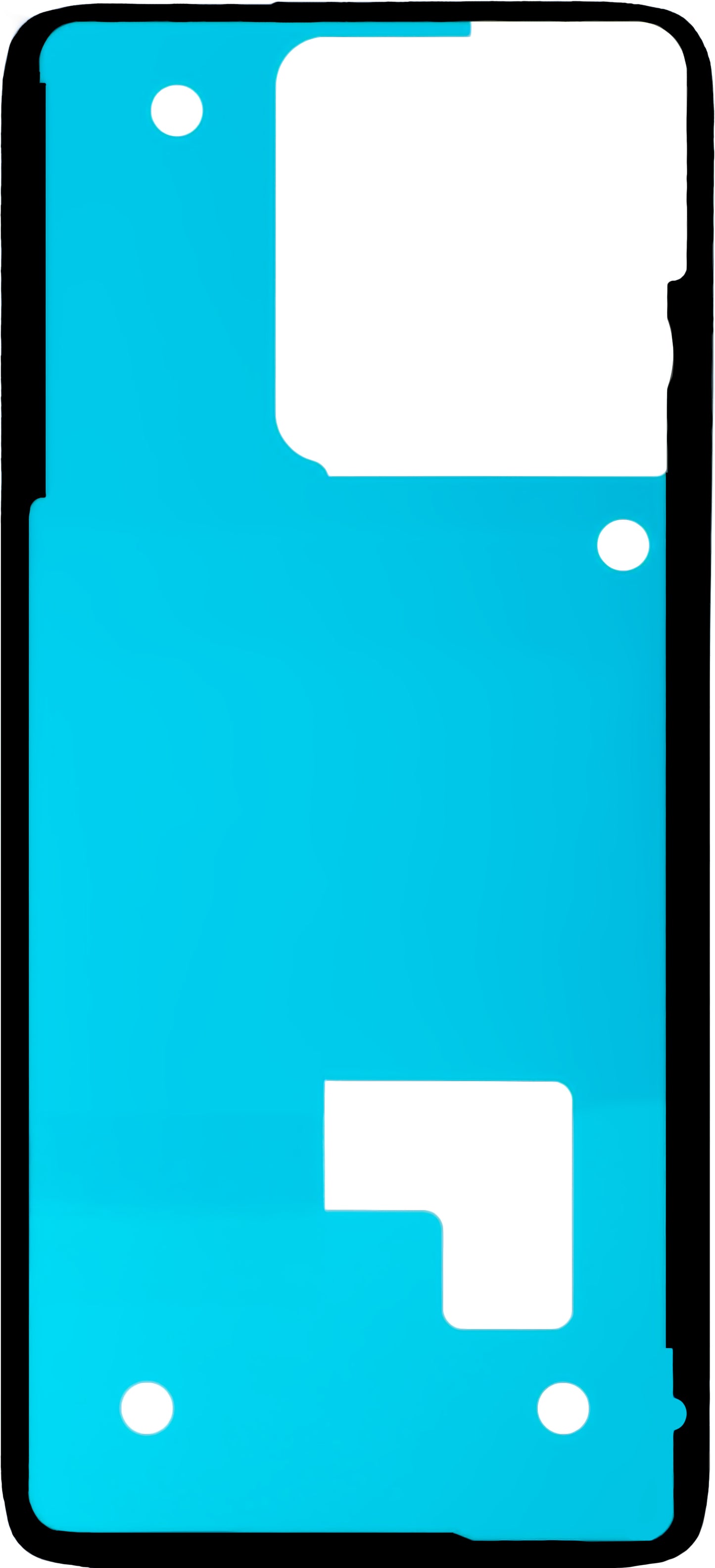 Motorola Edge 60 Fusion / Edge 60 akkumulátorfedél ragasztó, Service Pack 5D78C29771