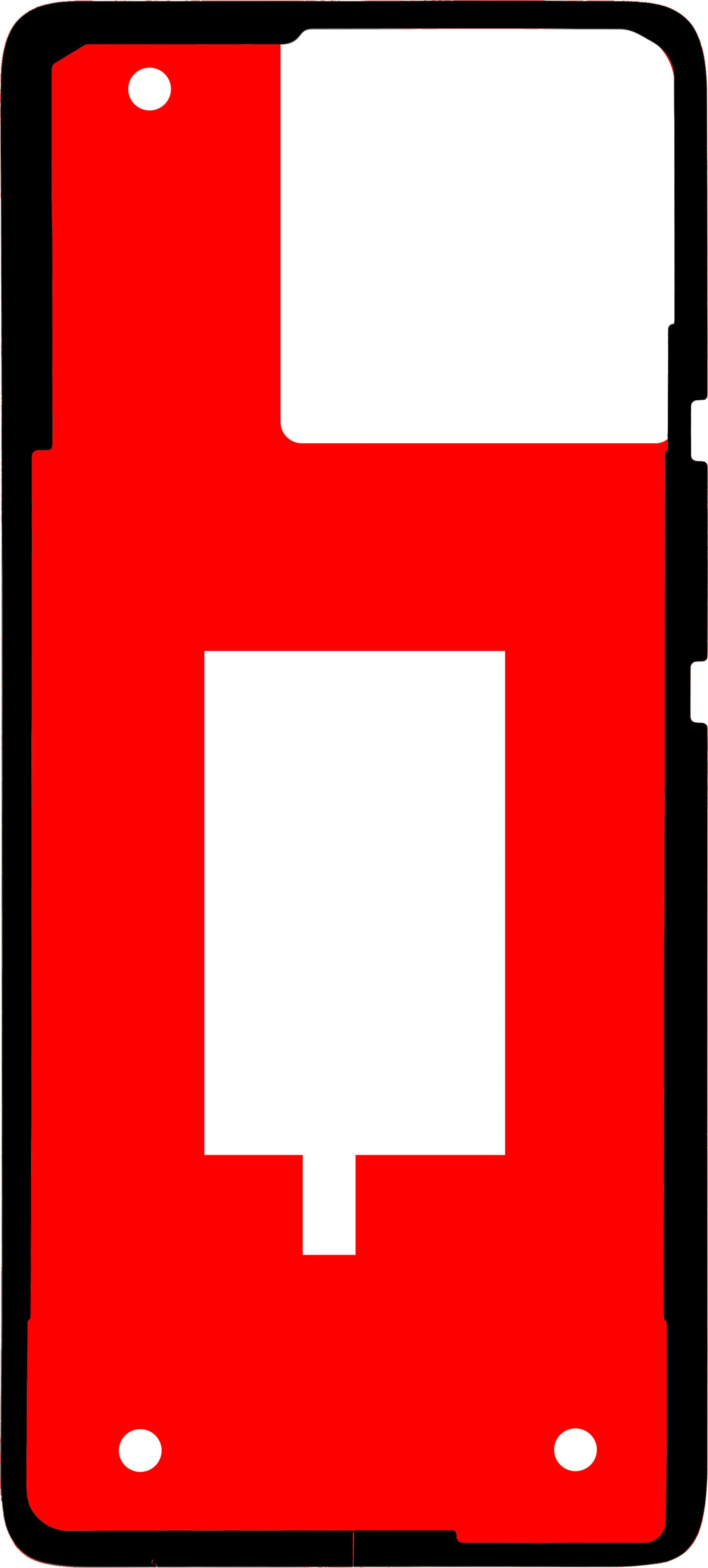 Motorola Edge 40 Akkufedél Ragasztó, PMMA Anyag, Service Pack 5D78C22707