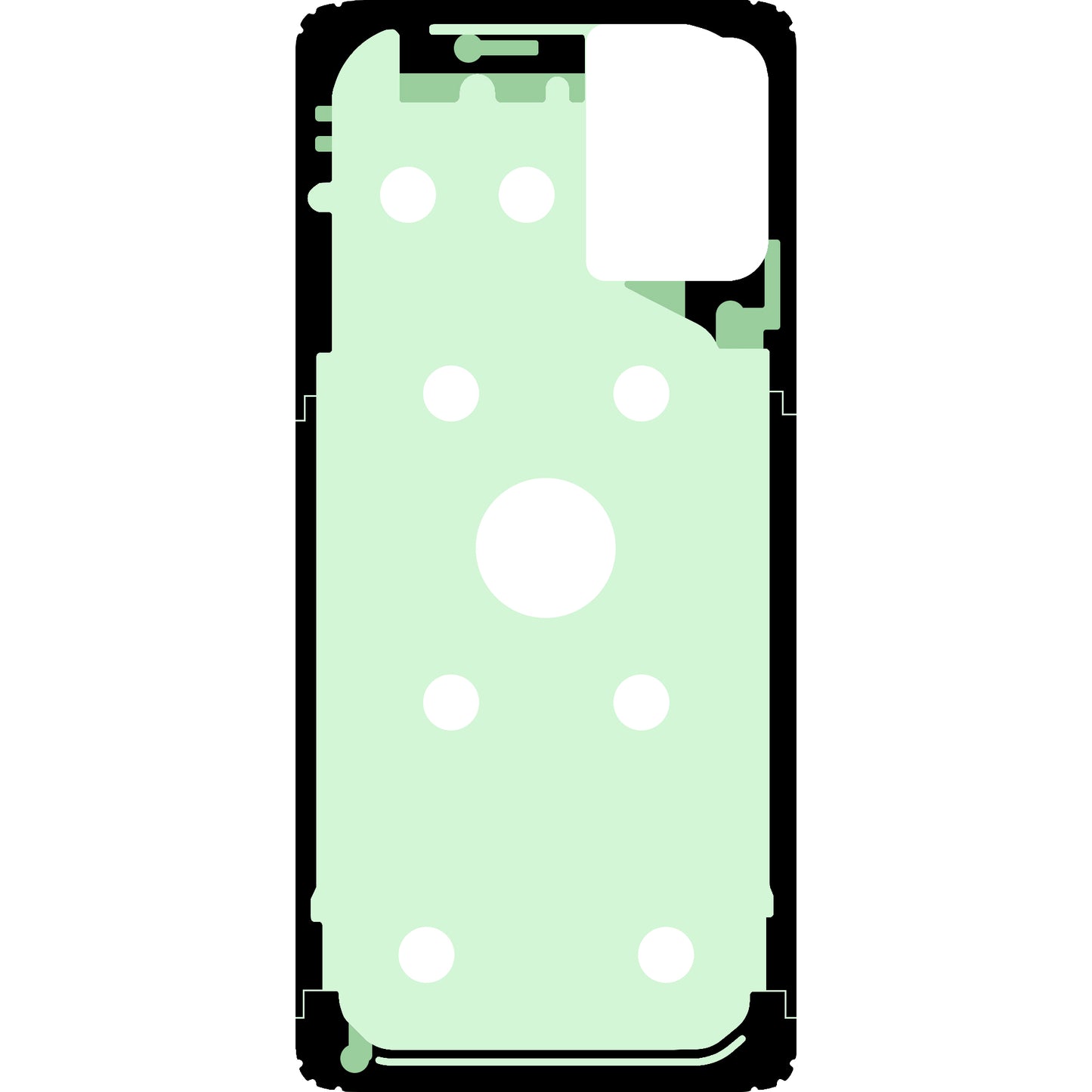 Samsung Galaxy A51 5G A516 Akkumulátorfedél Ragasztó, Service Pack GH81-18660A