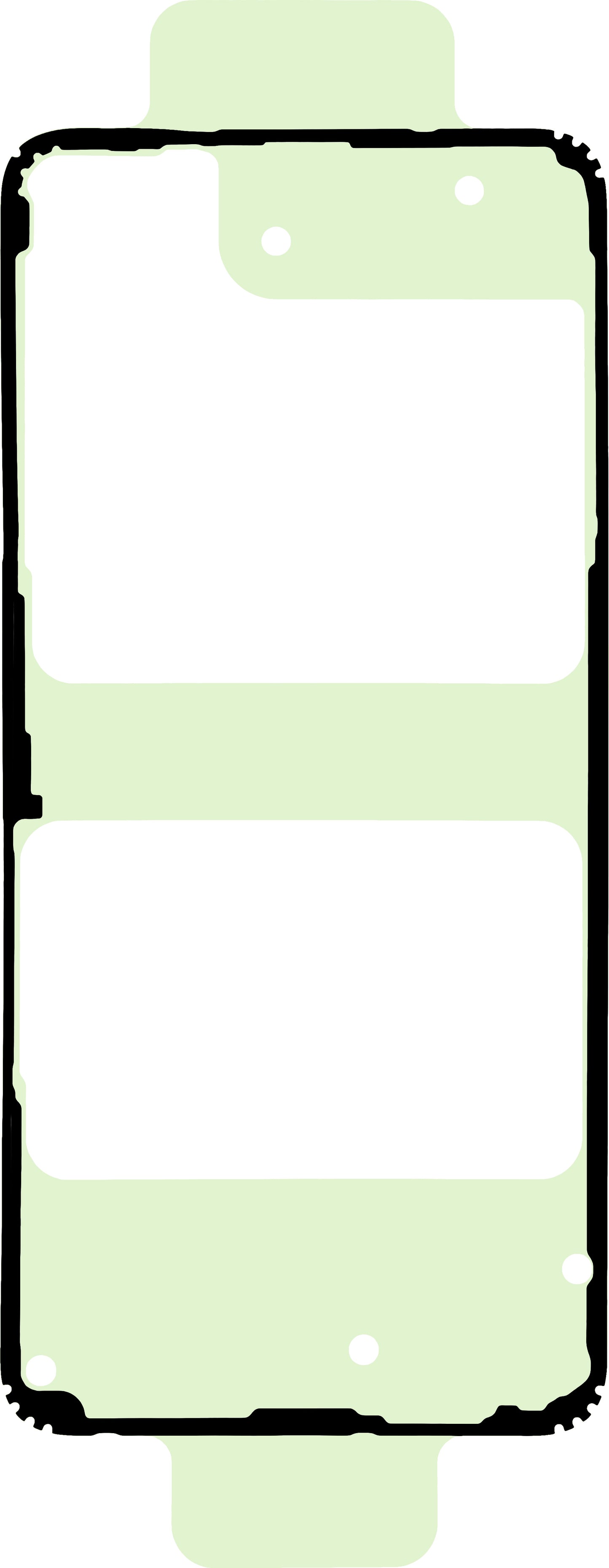 Samsung Galaxy S21 FE 5G G990 akkumulátorfedél ragasztó, Service Pack GH02-22977A