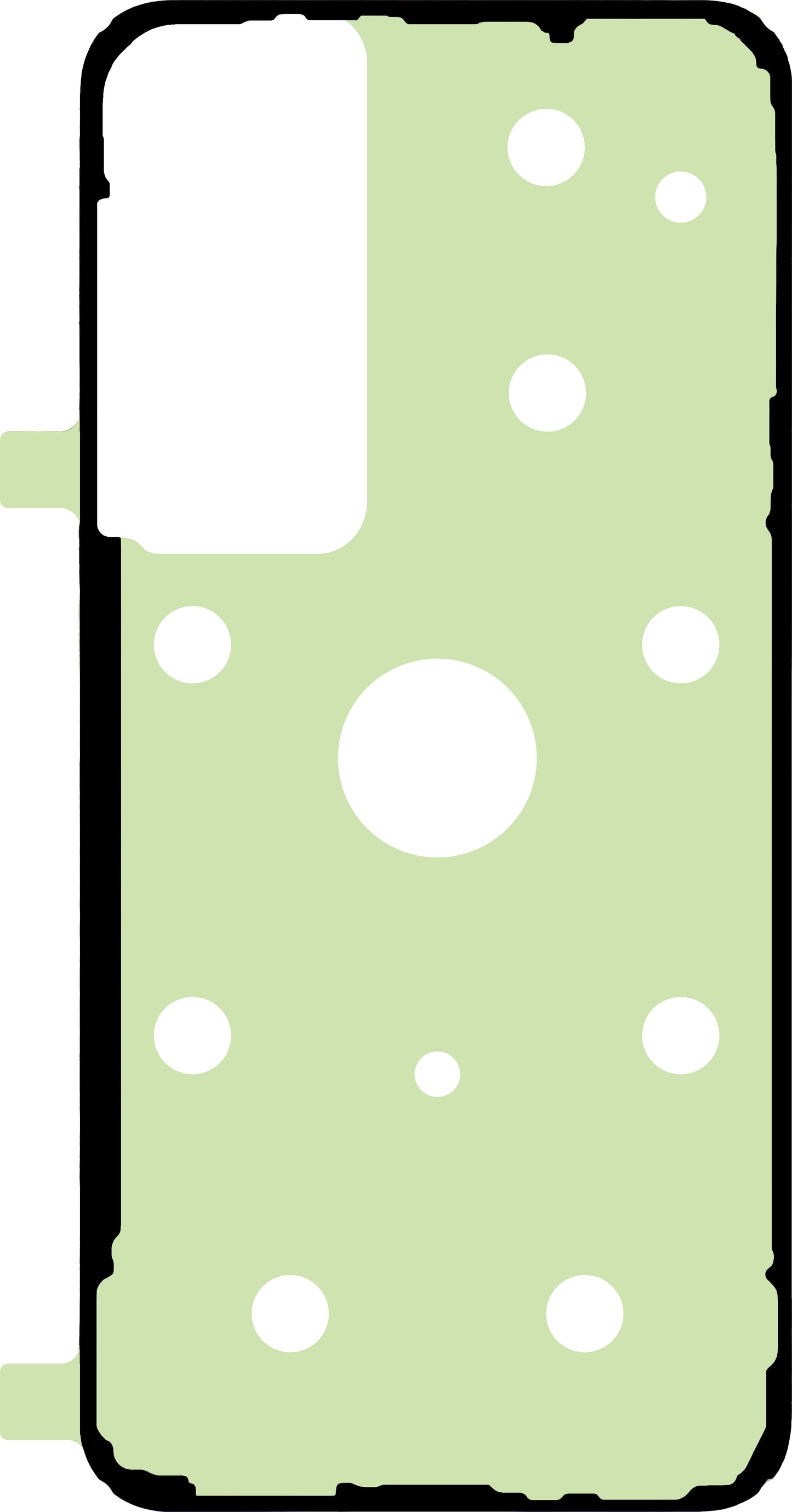 Akkufedél Ragasztó Samsung Galaxy S23 FE S711, Service Pack GH02-25656A