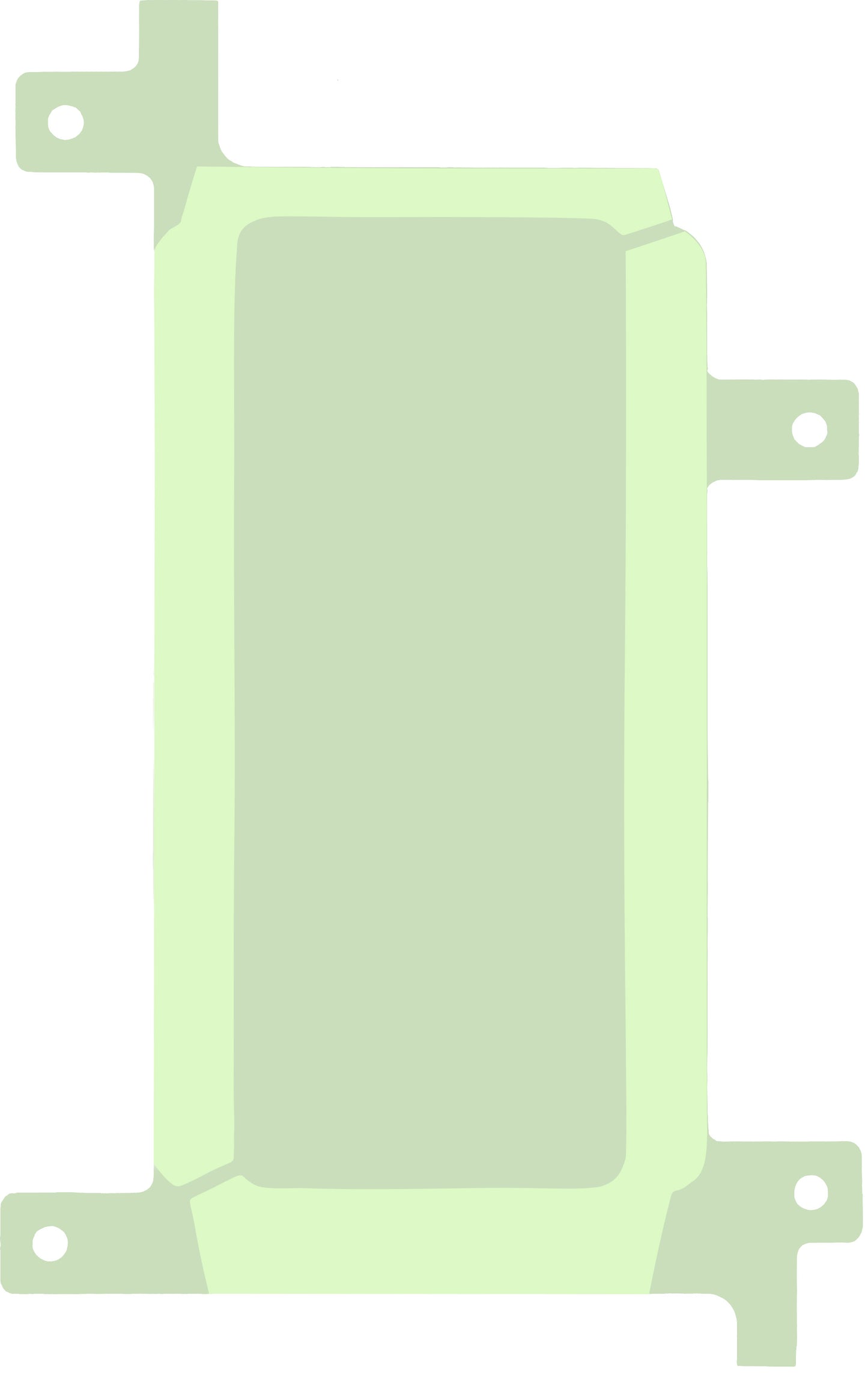 Akkufedél Ragasztó Samsung Galaxy S8 G950, Service Pack GH02-14938A
