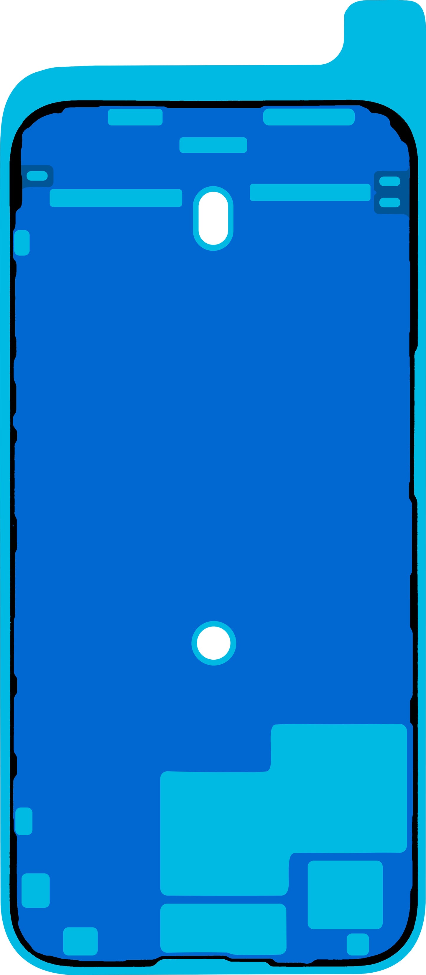 Apple iPhone 15 Pro Max kijelző ragasztó, Service Pack 923-09190