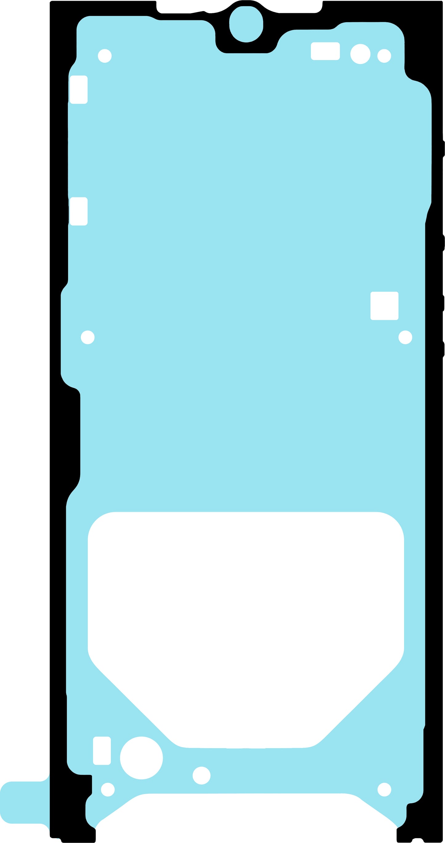 Display ragasztó Samsung Galaxy S22 Ultra 5G S908, Service Pack GH02-23303A